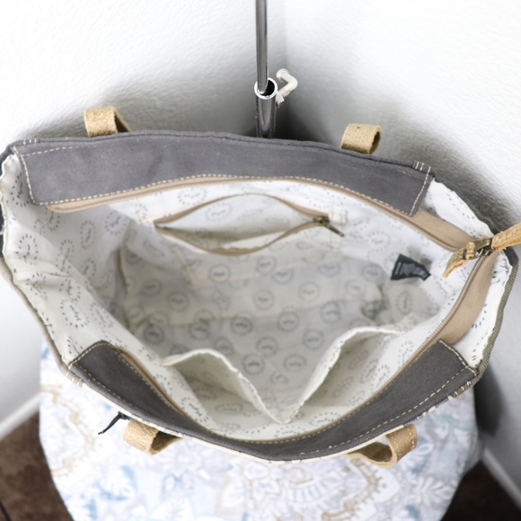NEW Myra Bag UNI-KEY Large Tote Bag Canvas Purse - Picture 7 of 7